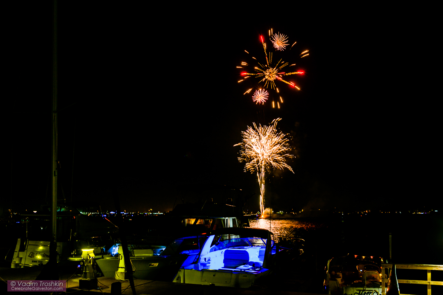 July 2, 2016. Fireworks. 