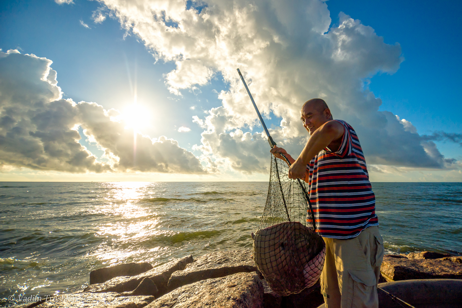 Oct. 1, 2014. Fishing. 