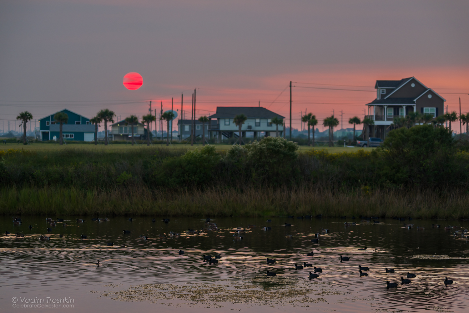 November 18, 2014. Sunset. 