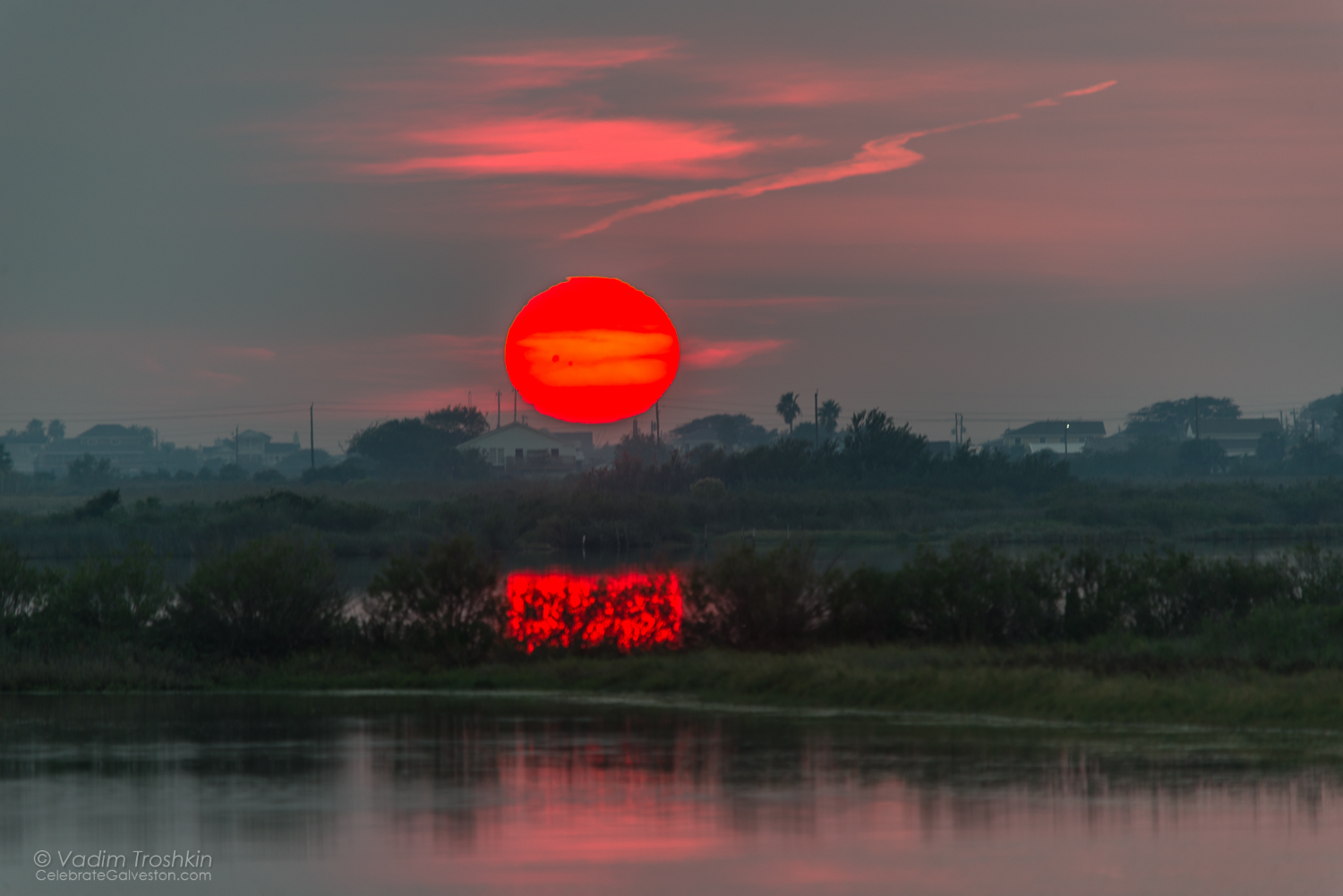 November 18, 2014. Sunset. 