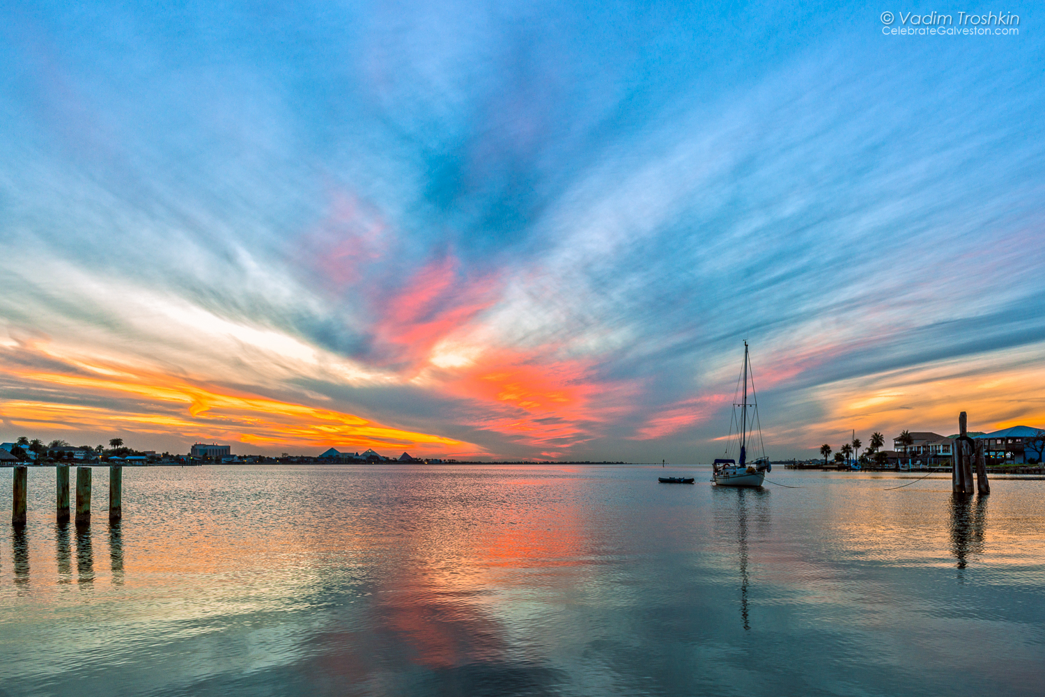January 15, 2015. Sunset. 