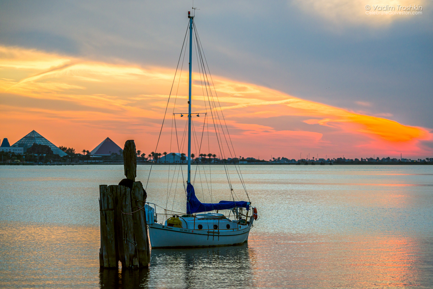 January 15, 2015. Sunset. 