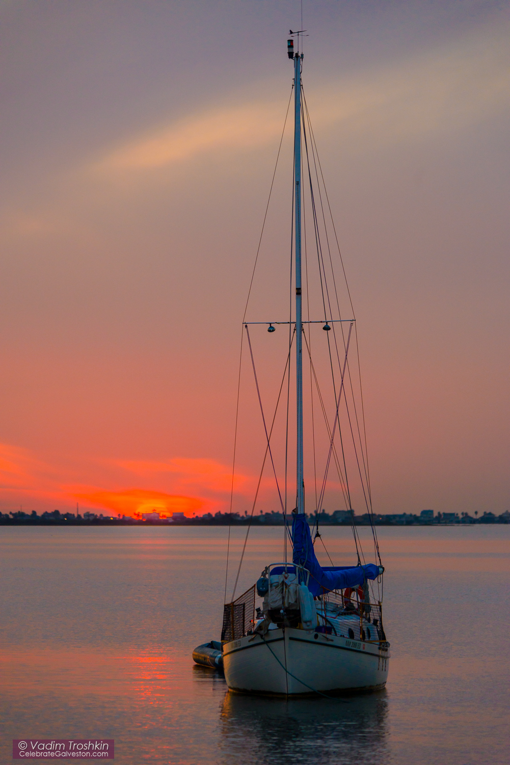 January 15, 2015. Sunset. 