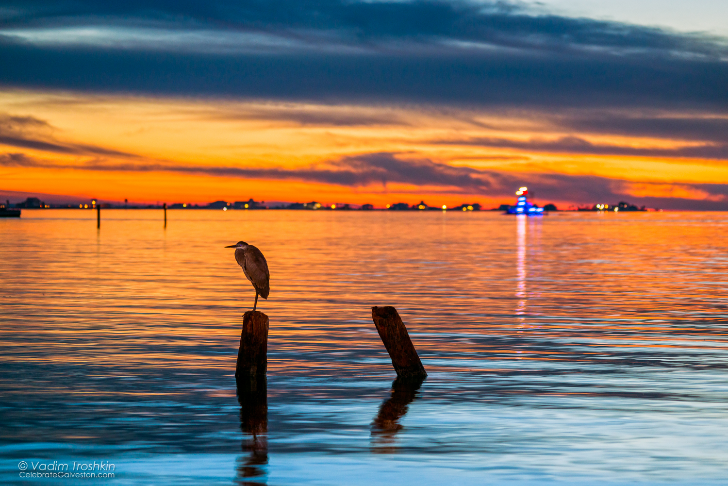 January 18, 2015. Sunset. 