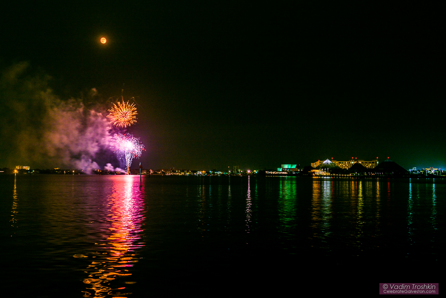 #Galveston Fireworks Jul. 31, 2015.  