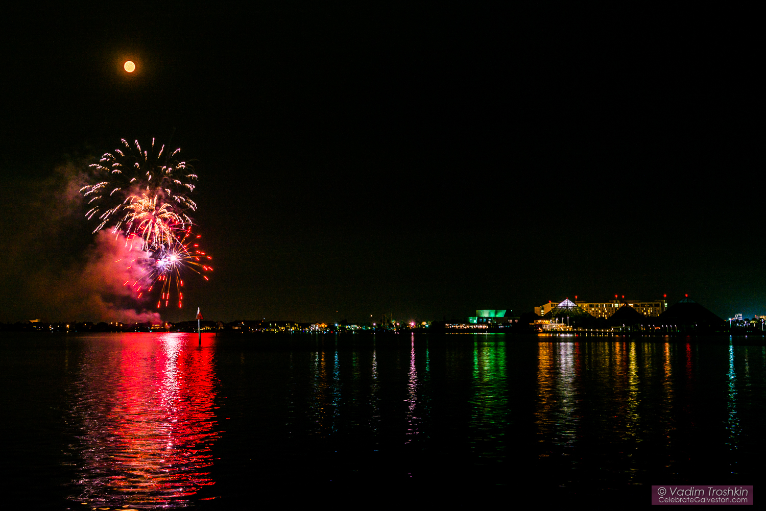 #Galveston Fireworks Jul. 31, 2015.  
