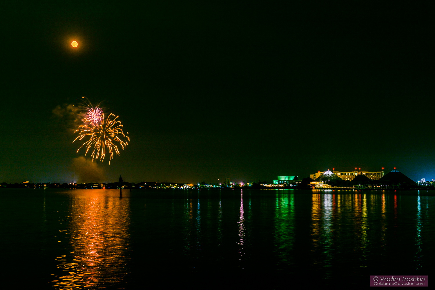 #Galveston Fireworks Jul. 31, 2015.  