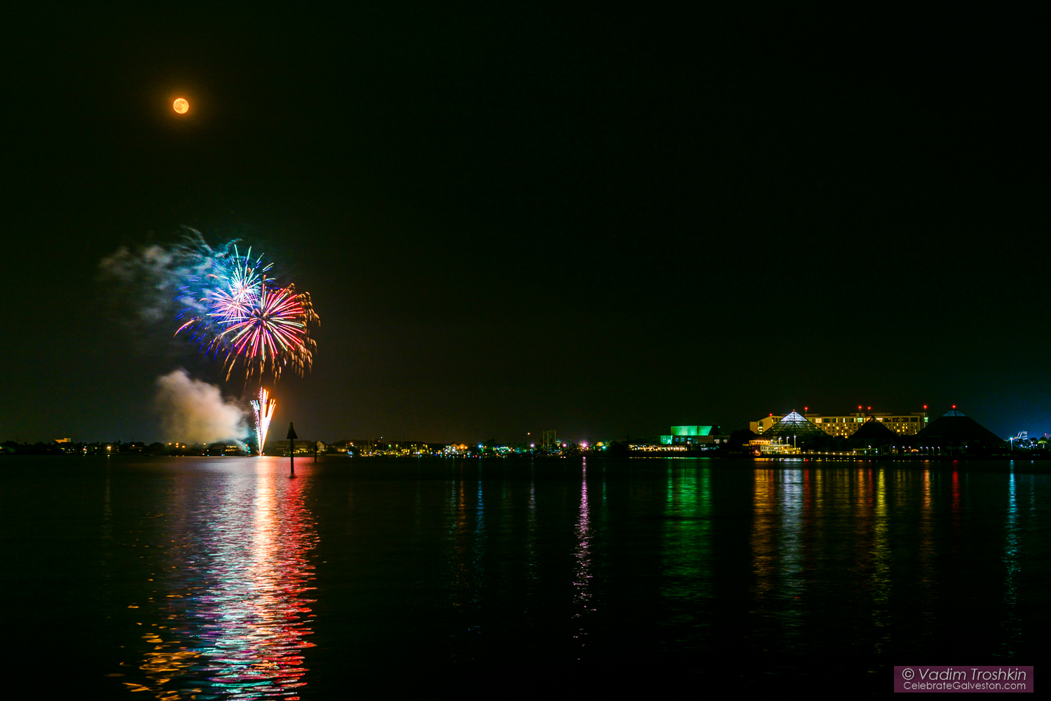 #Galveston Fireworks Jul. 31, 2015.  