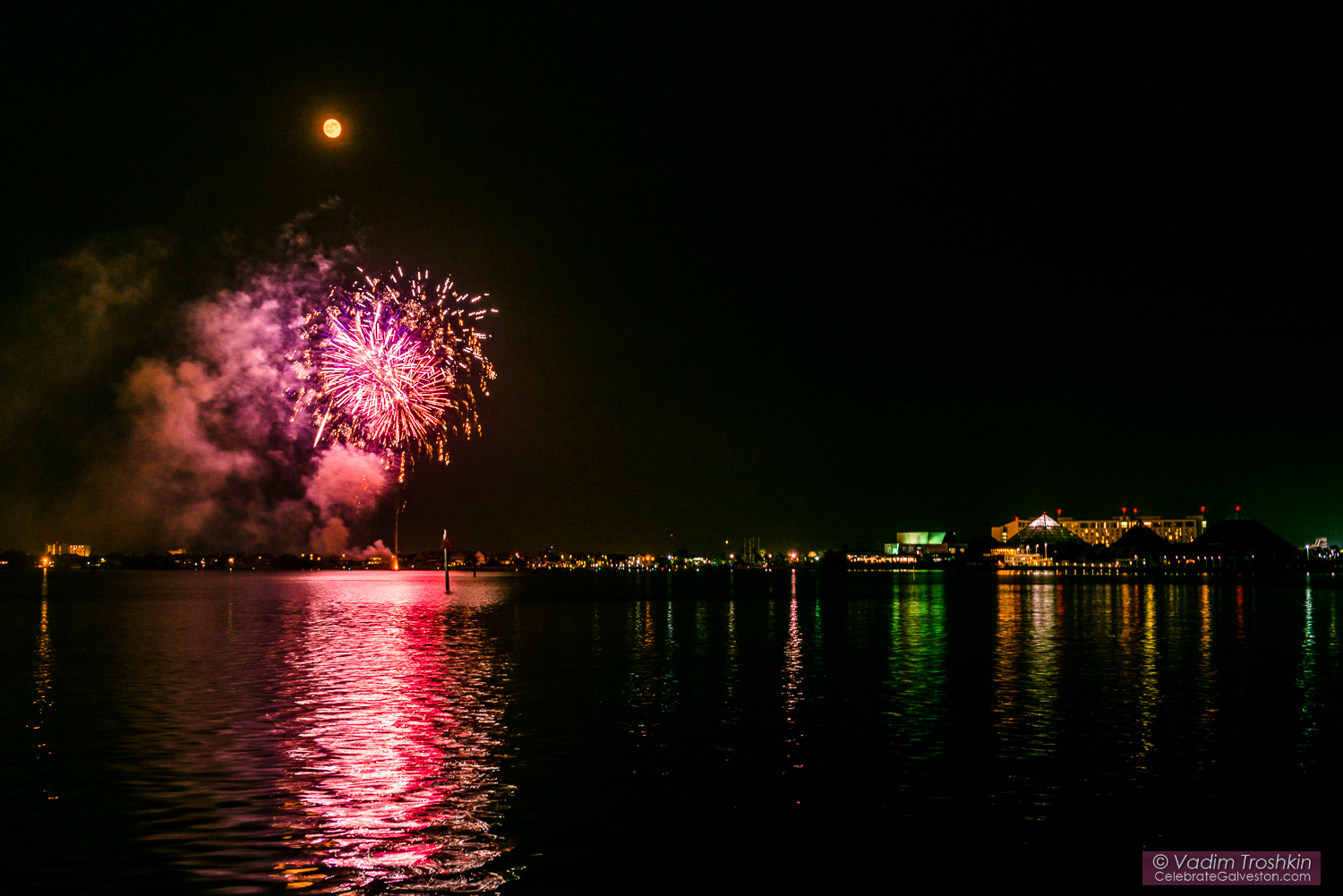 #Galveston Fireworks Jul. 31, 2015.  