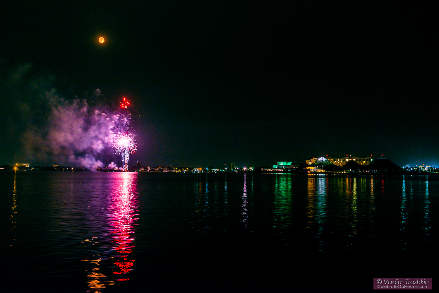 #Galveston Fireworks Jul. 31, 2015.  