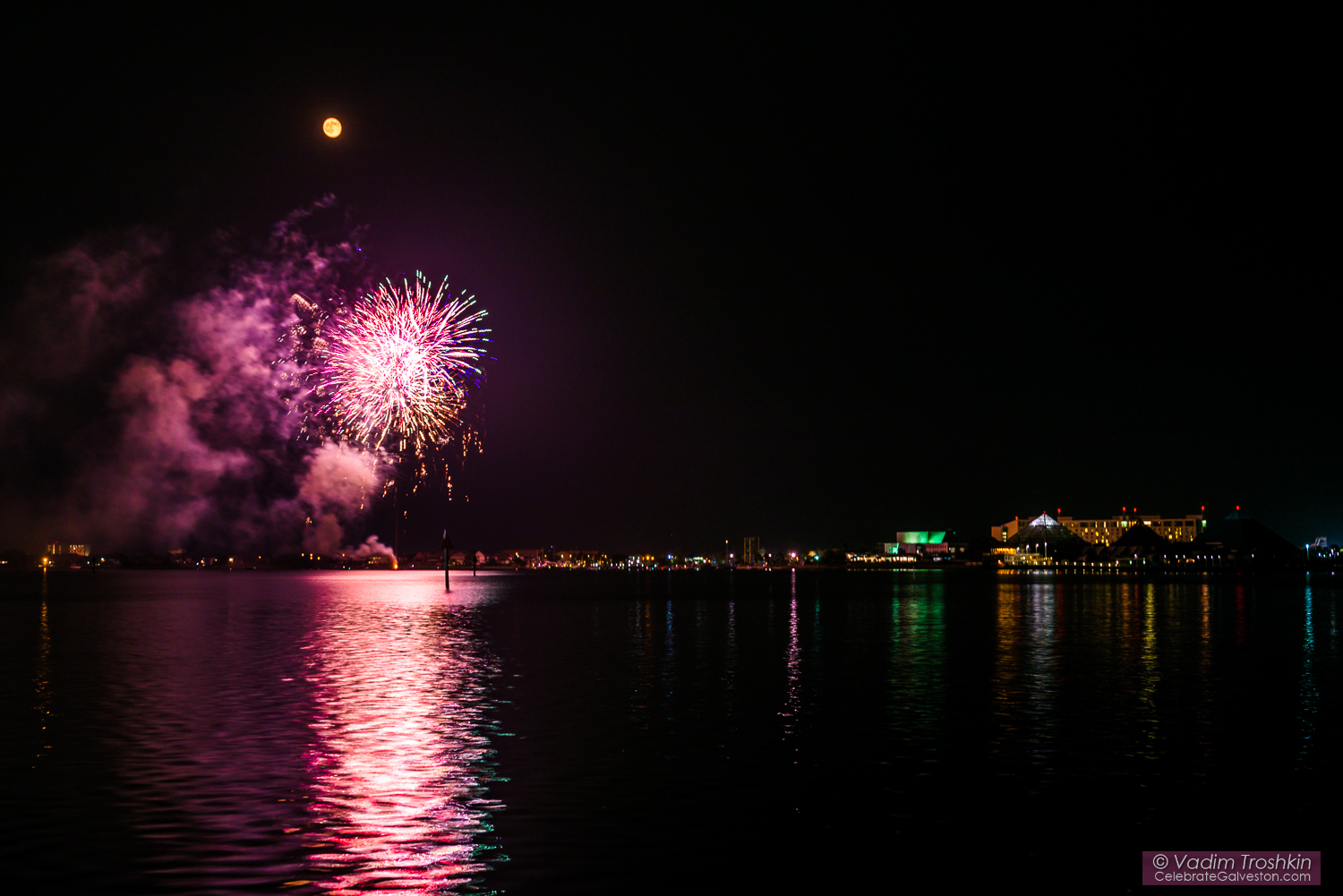 #Galveston Fireworks Jul. 31, 2015.  