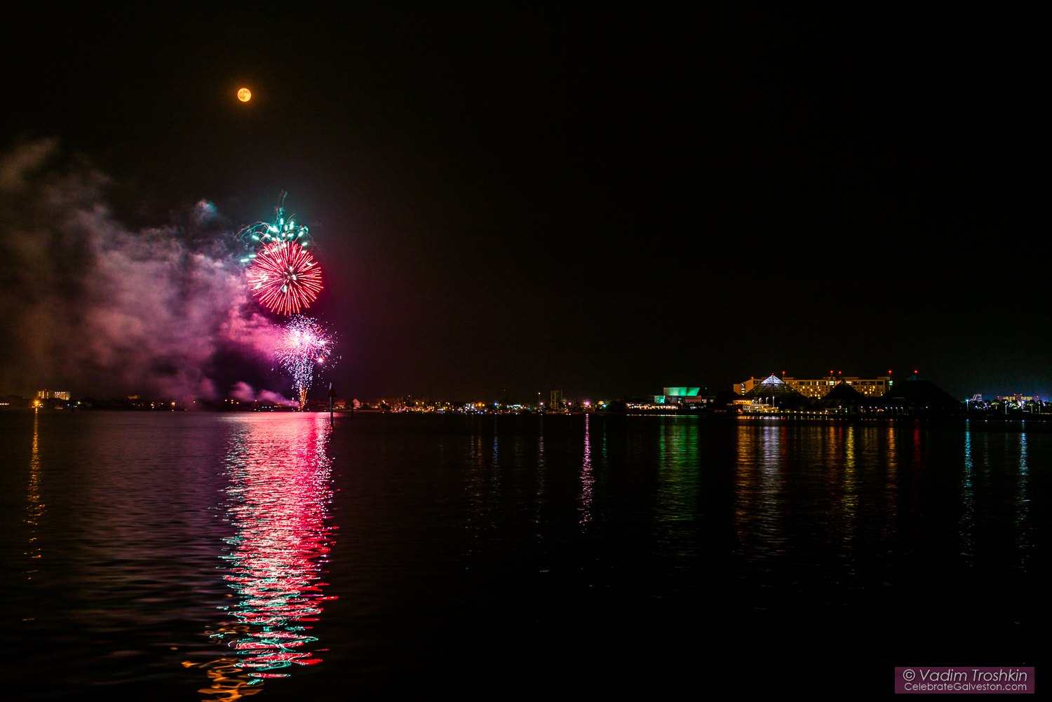 #Galveston Fireworks Jul. 31, 2015.  