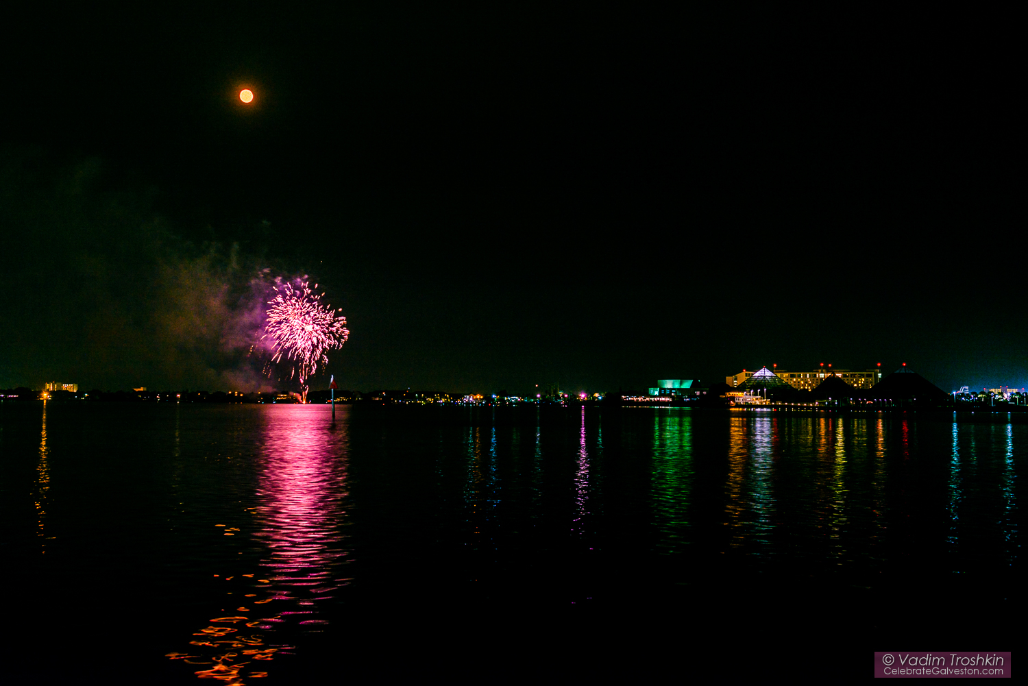 #Galveston Fireworks Jul. 31, 2015.  