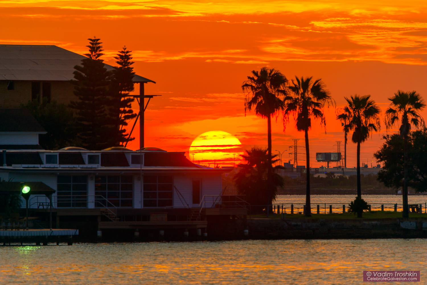August 25, 2015 #Galveston #Sunset 