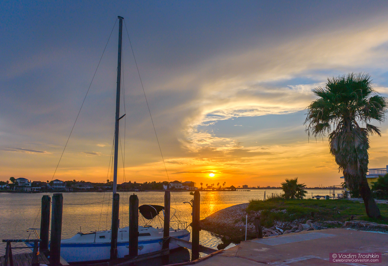 August 25, 2015 #Galveston #Sunset 