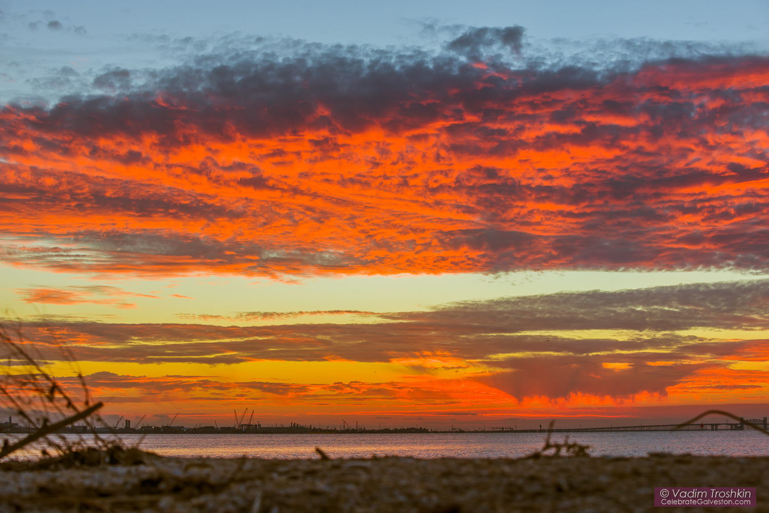 January 5, 2016. Sunset. 