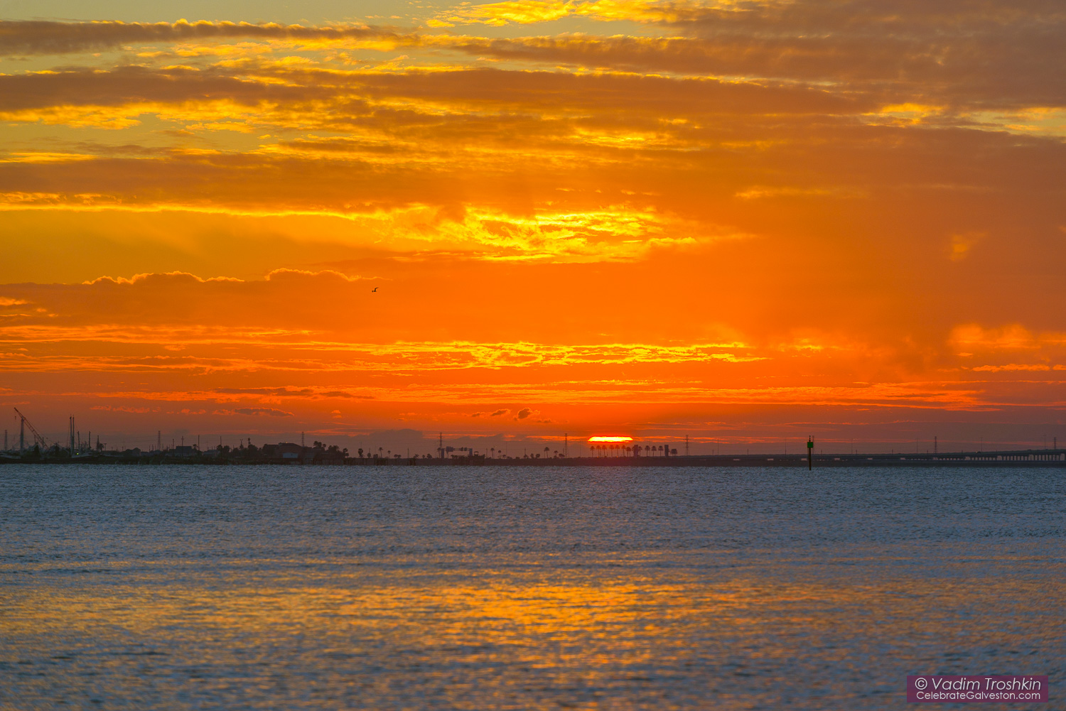 January 5, 2016. Sunset. 