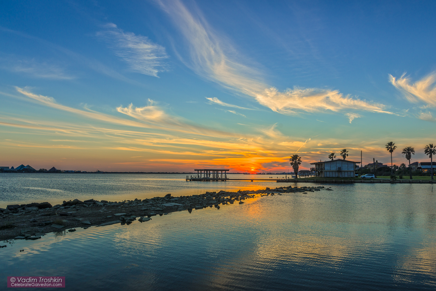 January 10, 2016. Sunset. 