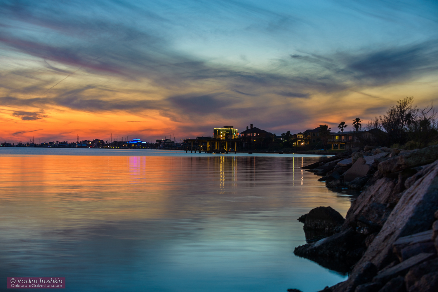 January 10, 2016. Sunset. 