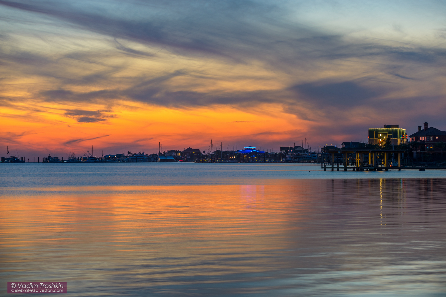January 10, 2016. Sunset. 