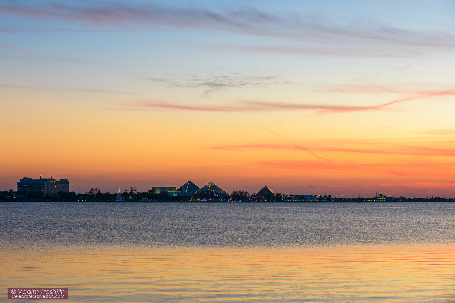 January 10, 2016. Sunset. 