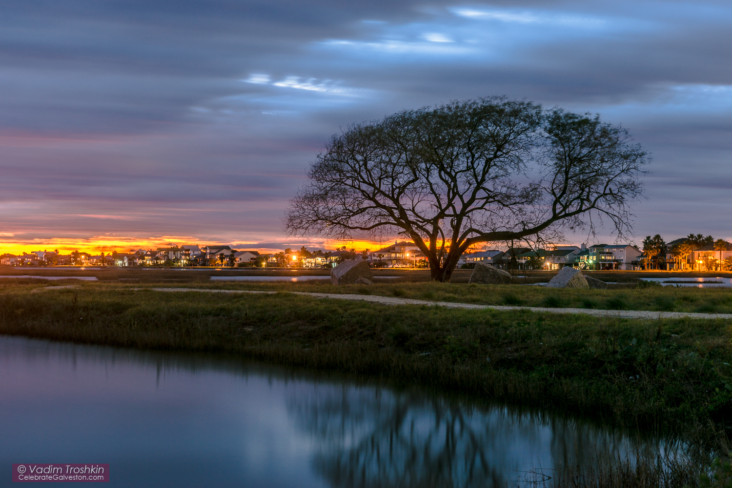 January 16, 2016. Sunset. 