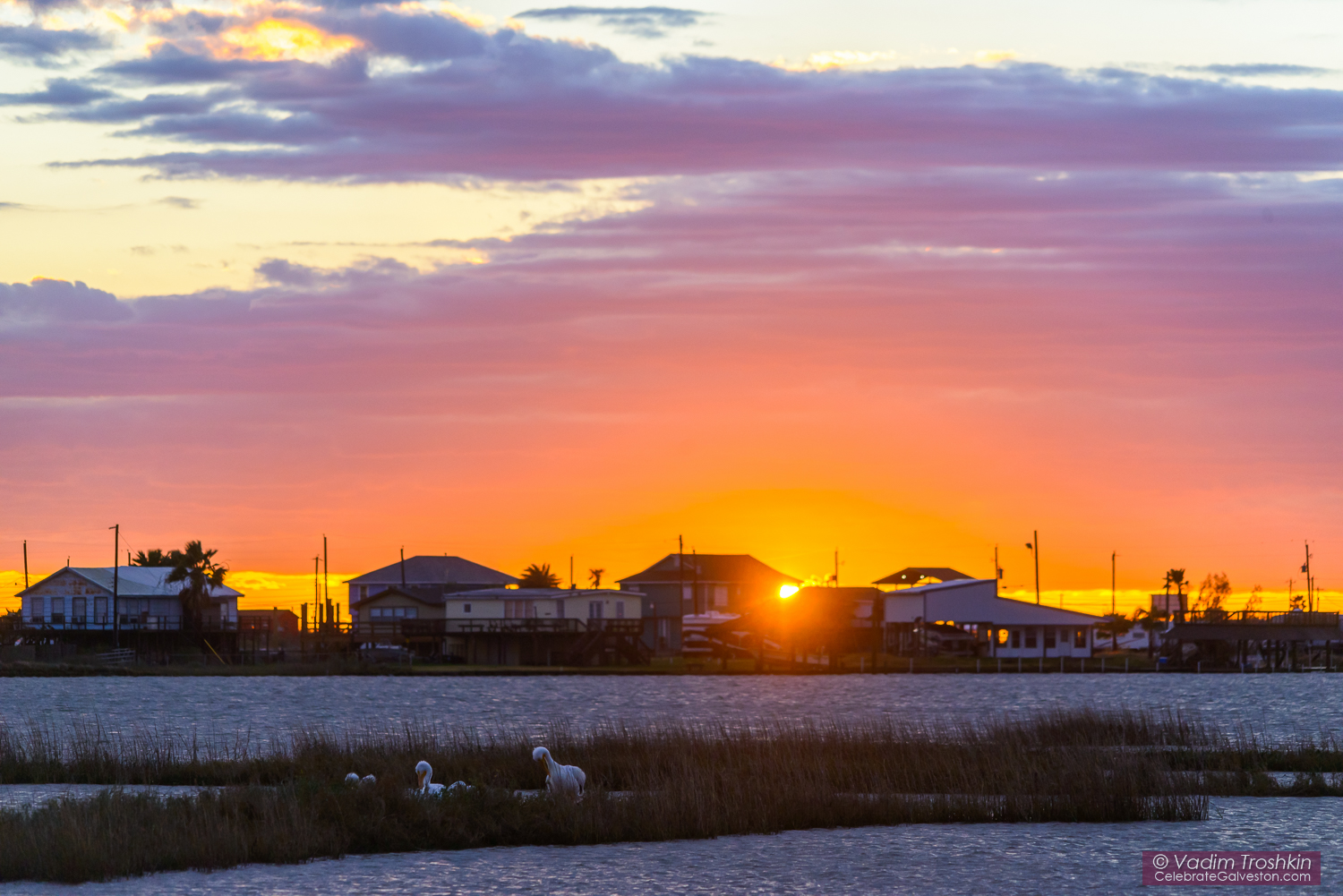 January 16, 2016. Sunset. 