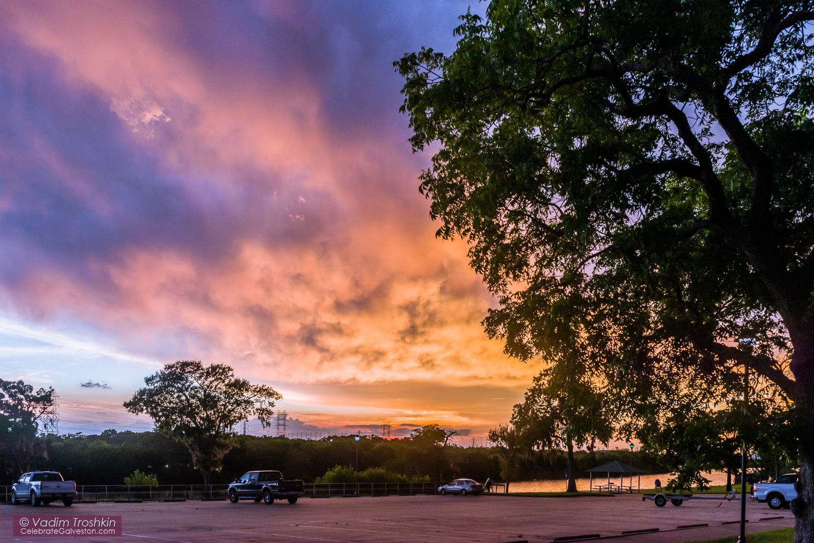 June 18, 2016. Sunset. 