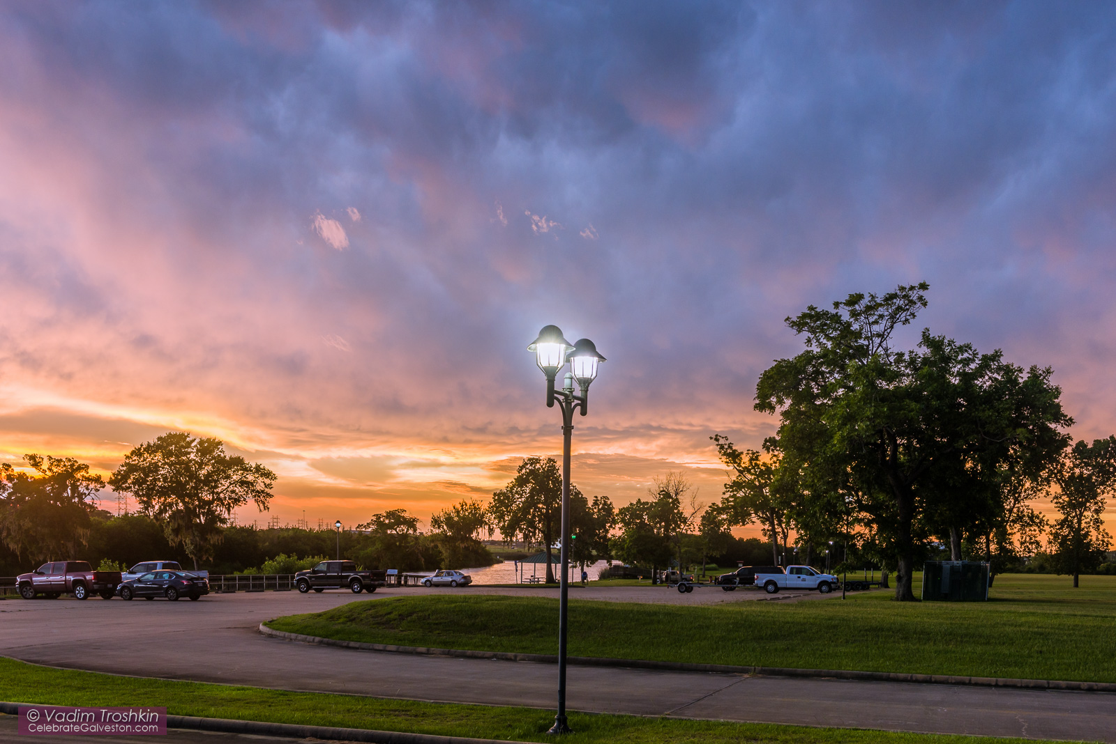 June 18, 2016. Sunset. 