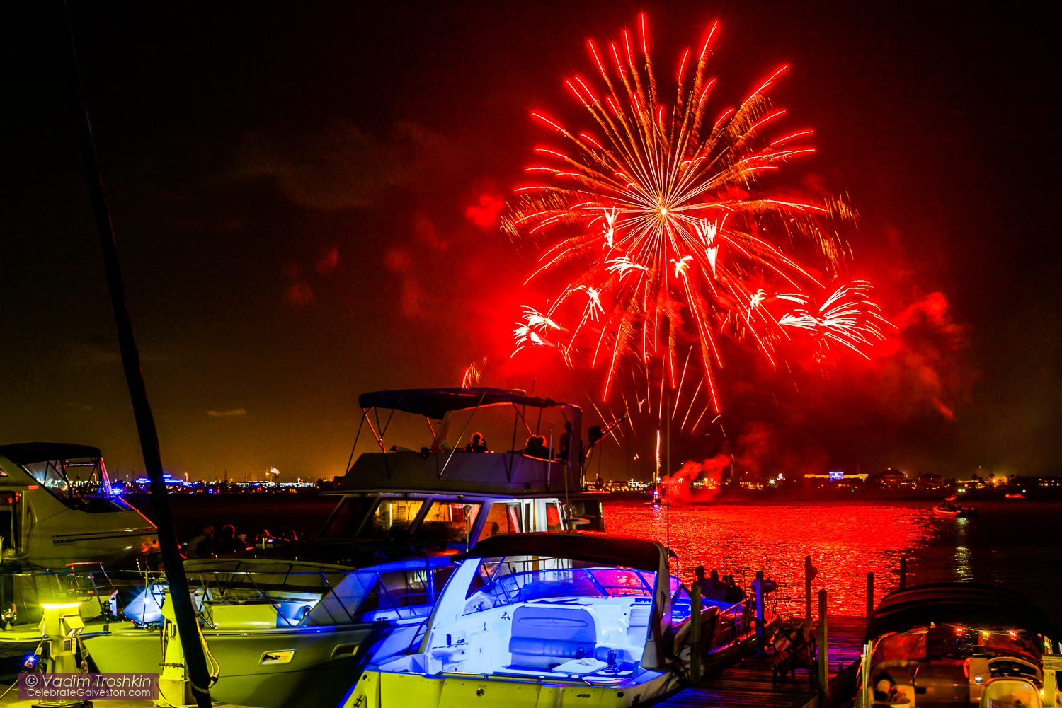July 2, 2016. Fireworks. 