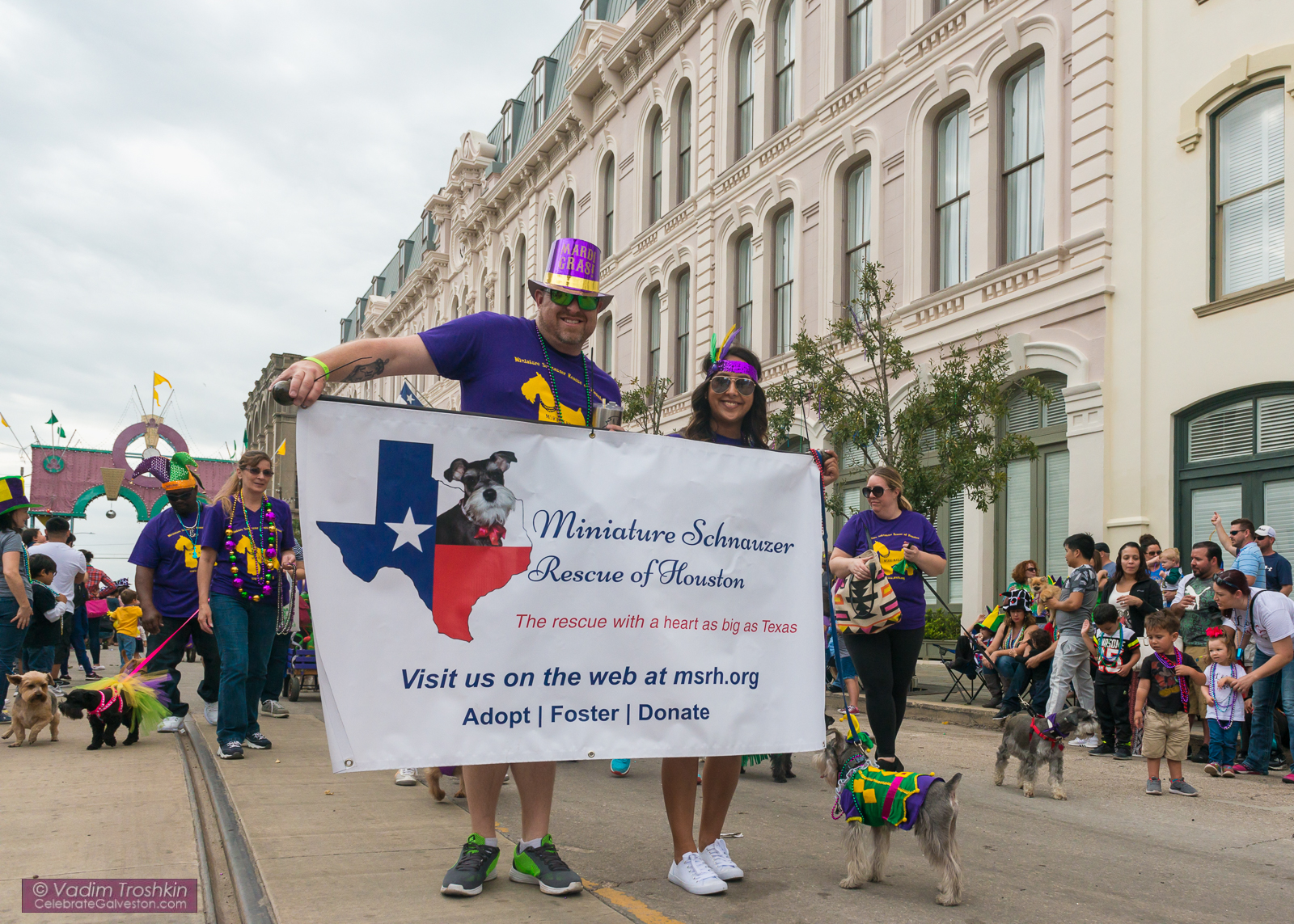Krewe of Barkus & Meoux Parade 