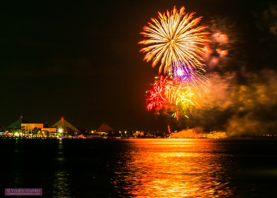 July 7, 2017. Fireworks.