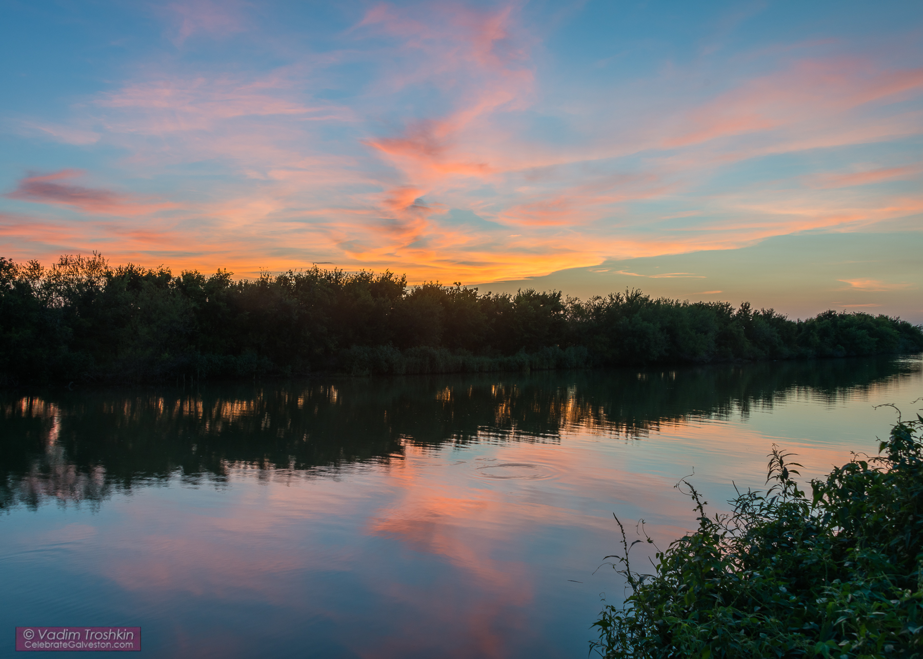 July 14, 2017. Sunset. 