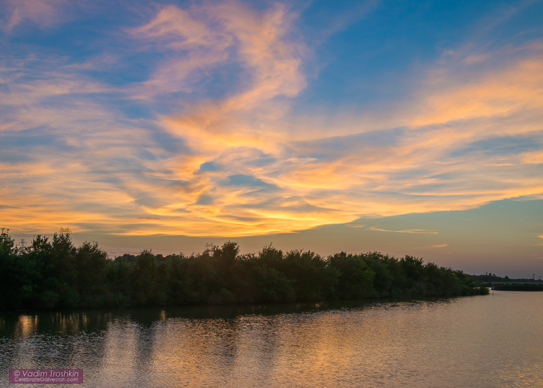July 14, 2017. Sunset. 