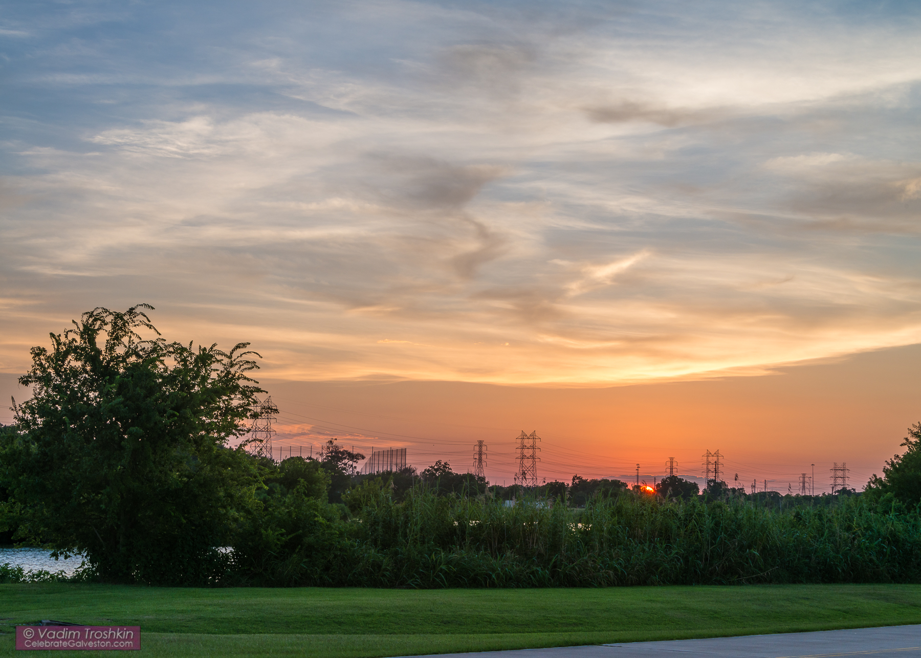 July 14, 2017. Sunset. 
