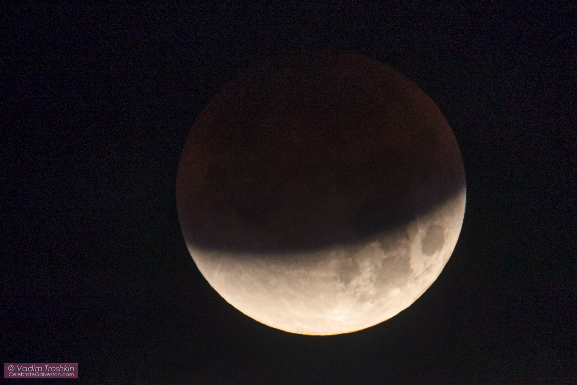 Jan. 31, 2018. Super Blue Blood Moon Eclipse. 